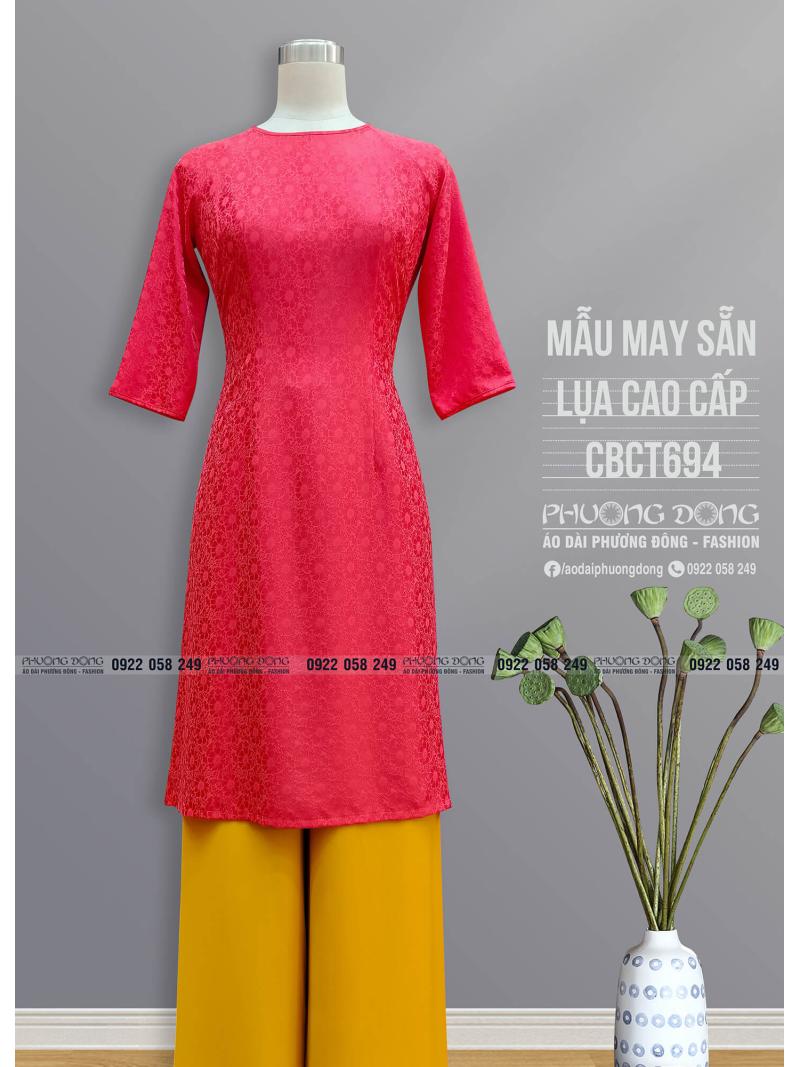 Áo Dài Cách Tân Lụa Cao Cấp CBC694